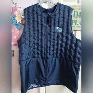 Nike Golf Therma-FIT ADV Size XL Vest Aero Blue Running DivisionTennessee Titans